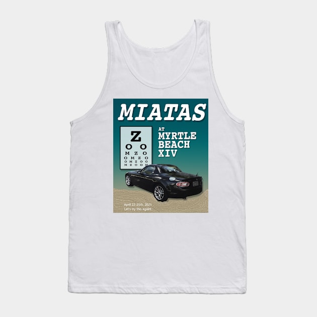 Miatas at Myrtle Beach XIV Tank Top by Miatas At Myrtle Beach